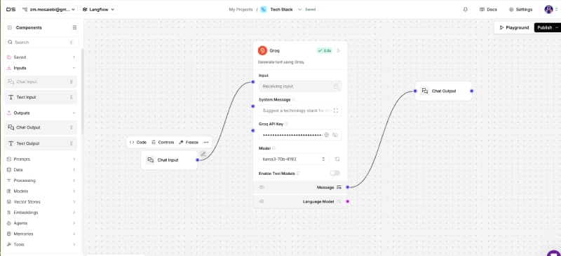 AI Tech Stack Advisor — An LLM agent that scopes your project's tech stack